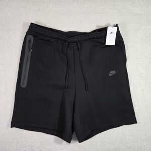 Nike Mens 3XL Tall  Sportswear Tech Fleece Shorts Black FB8171-010